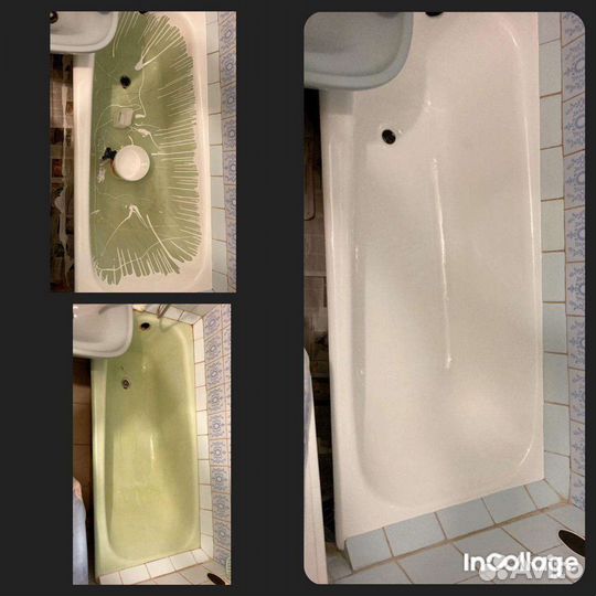 Реставрация ванн жидким акрилом