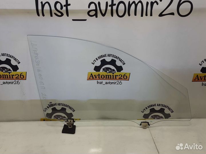 Стекло переднее правое Lifan Solano