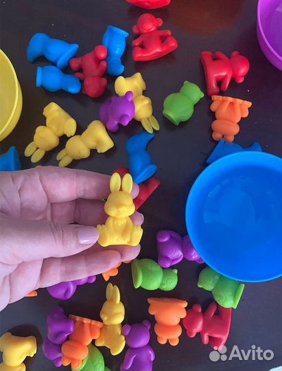 Набор Монтессори для счета и сортировки