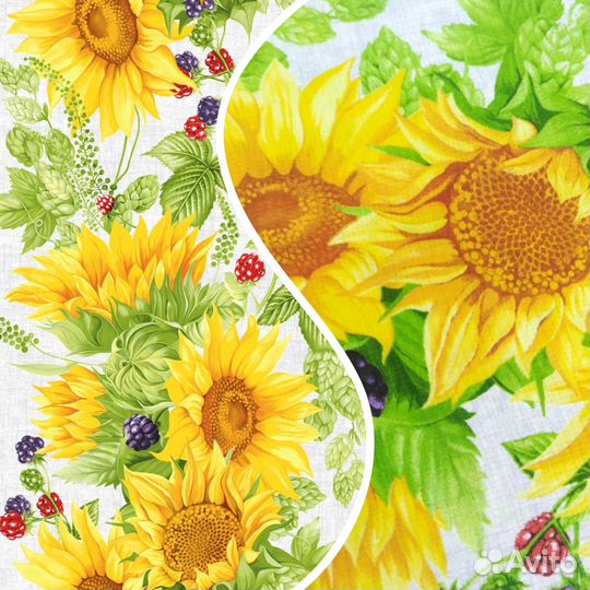 Ткань для полотенец вафельное полотно 