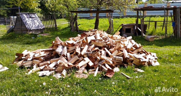 Дрова с доставкой в укладку любого объема