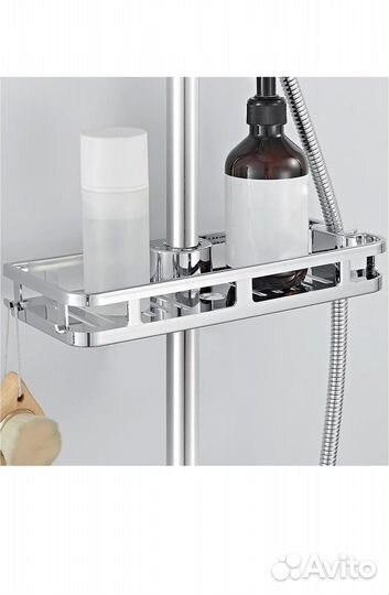 Полка на стойку в ванну