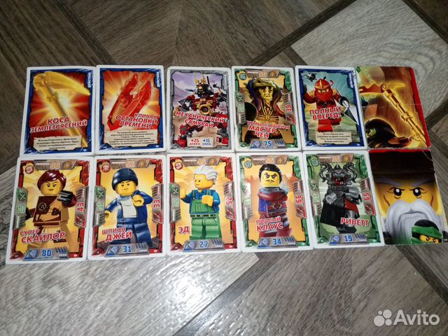 Карточки lego ninjago объявление продам