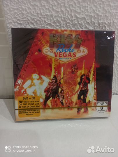 Kiss Rock Vegas CD+DVD set / Deep Purple лучшее