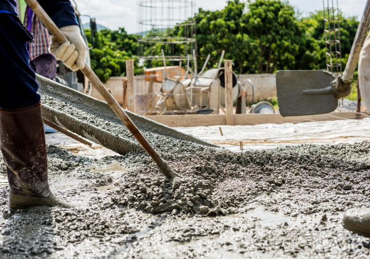 Бетон М100 B7,5F25W2