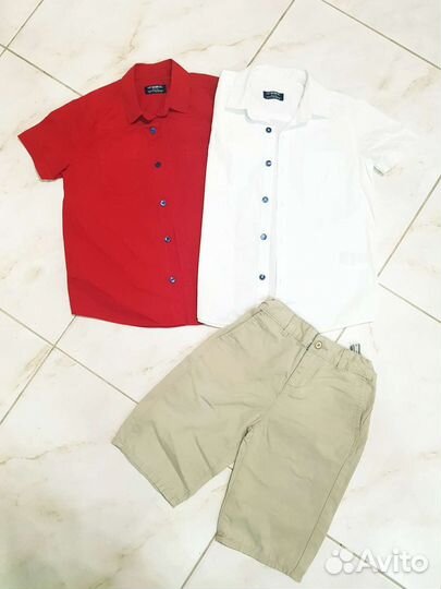 Вещи пакетом на мальчика 116 122