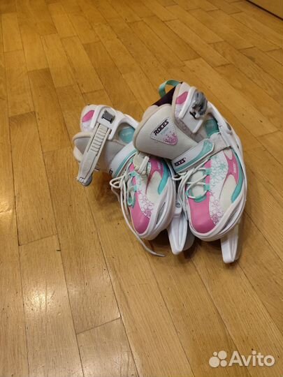 Коньки детские раздвижные 36 40