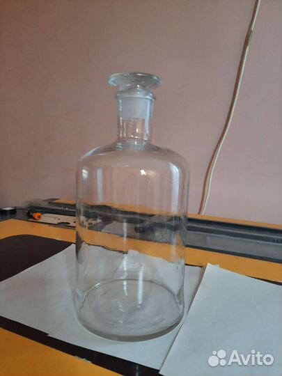 Бутыль (склянка), с притертой пробкой 5 л