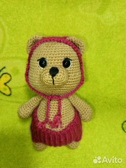 Вязанный мишка