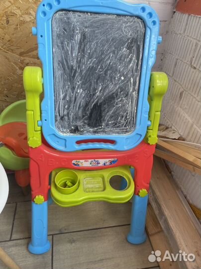 Мольберт детский двухсторонний