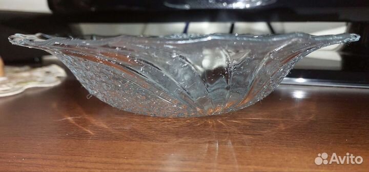 Две тарелки СССР, стекло