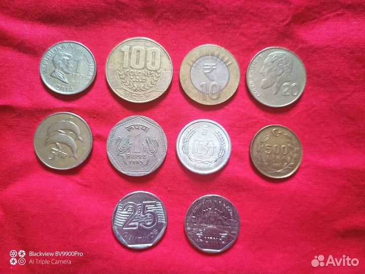 Монеты разных стран