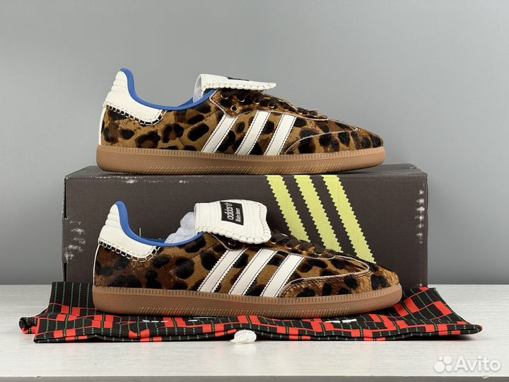 Wales Bonner X Samba Pony Leopard