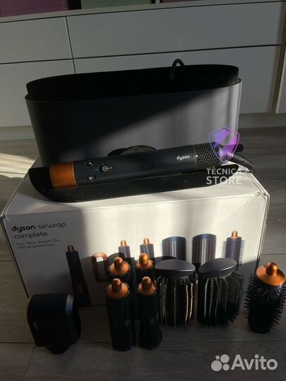 Dyson airwrap новый лазурь