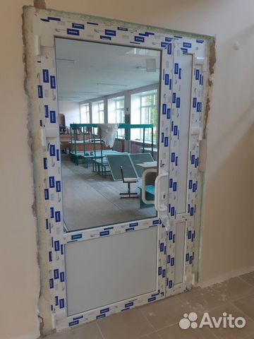 Двери пвх. Пластиковые двери (новые)