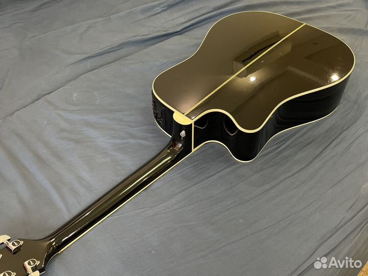 Гитара Takamine ef 341С Black с кейсом