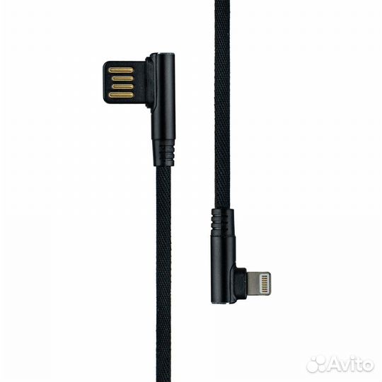 Кабель Devia Storm Zinc Alloy Lightning - Black