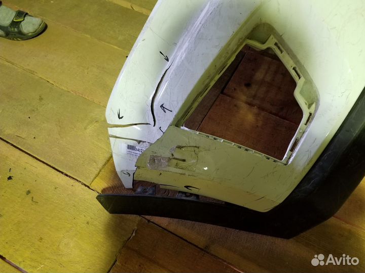 Hyundai creta 17 г. бампер передний