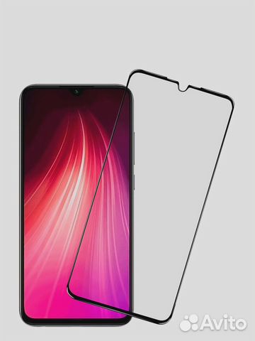 Защитное стекло 5D с полной проклейкой на Xiaomi R