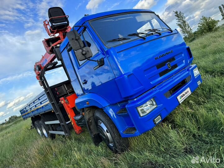 КАМАЗ 65117 с КМУ, 2018