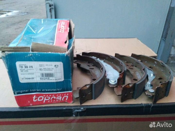 Задние тормозные колодки TopRan Ситроен С2 С3