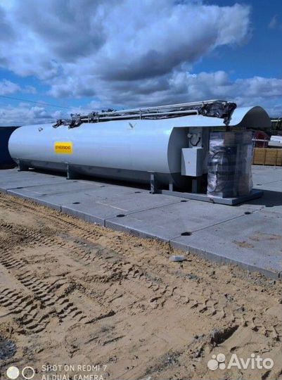 Контейнерная АЗС для заправки своей техники