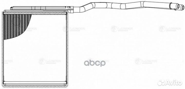 Радиатор отопителя Mazda 3 (BK) (03) (LRh 2561