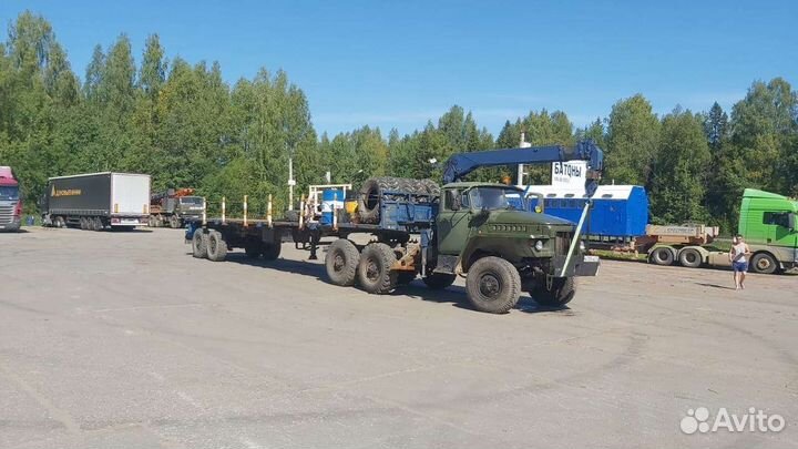 Урал 4320 с КМУ, 1995