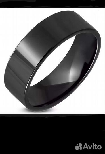 Кольцо черное