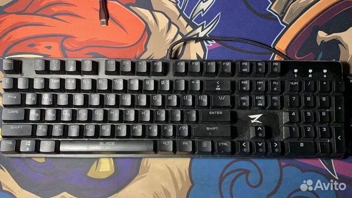 Механическая игровая клавиатура Zet Blade
