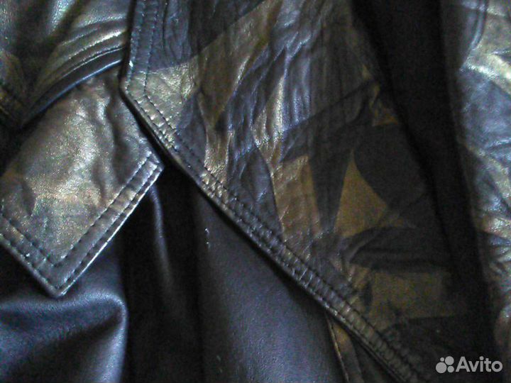 Куртка кожаная
