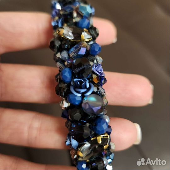 Ободок для волос ручной работы