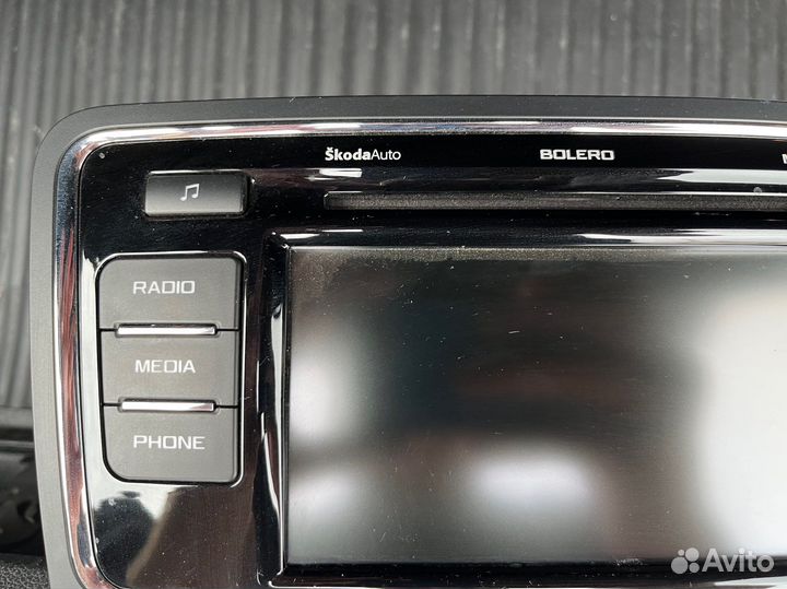 Магнитола Bolero Skoda Superb MK2