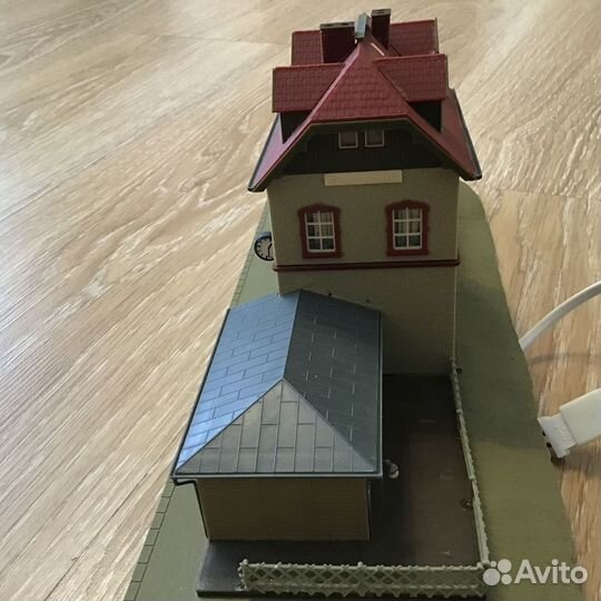 Для макета железная дорога вокзал виадук