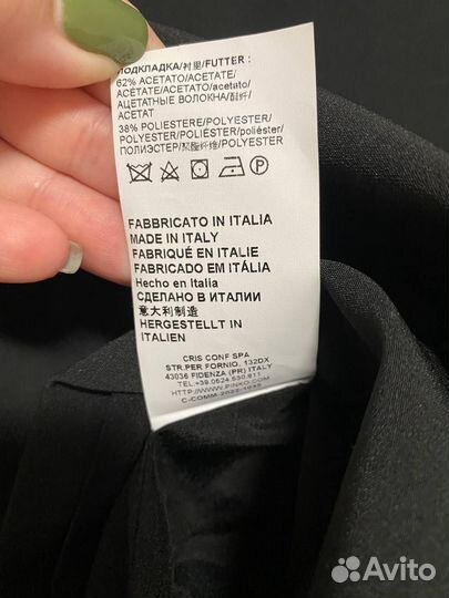 Новый Пиджак - жакет Pinko 46IT чёрный. Оригинал