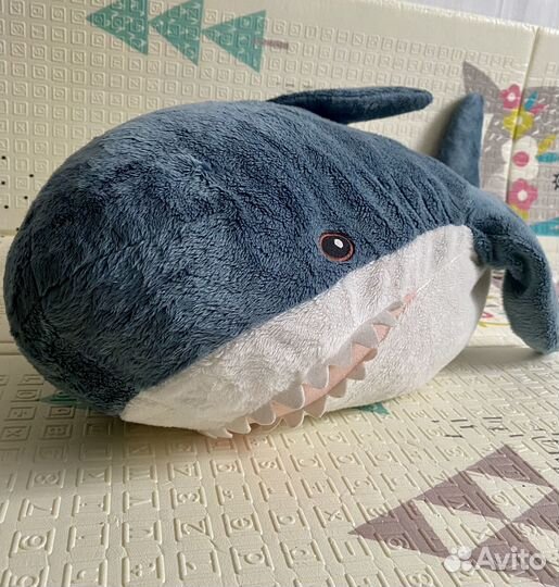 Акула икеа блохэй 100 см оригинал