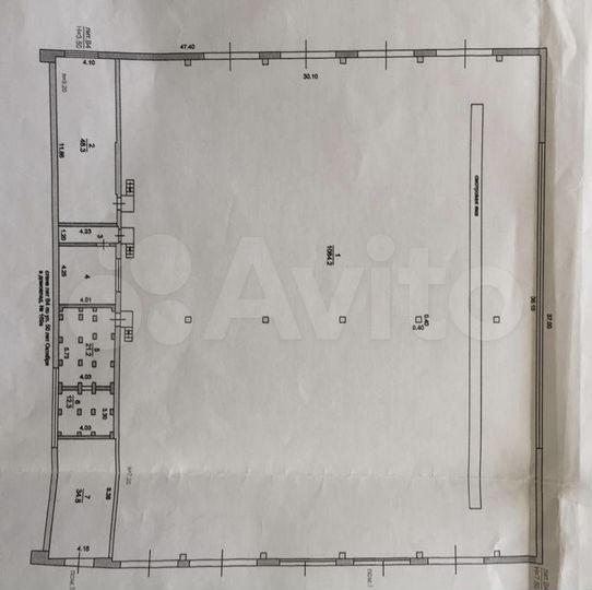 Производство, 1200 м²