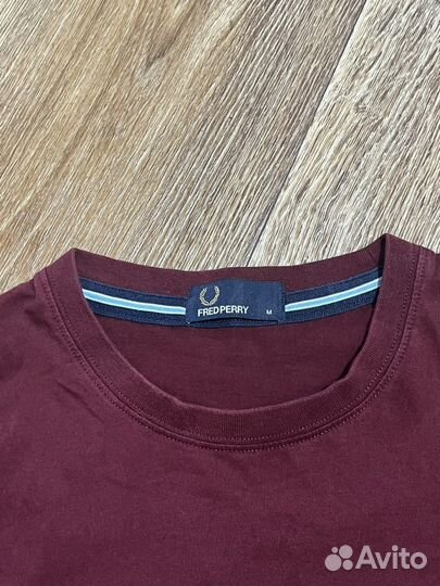 Fred perry футболка