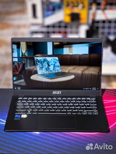 Ноутбук / Ультрабук от MSI 10 ядер/ Рассрочка