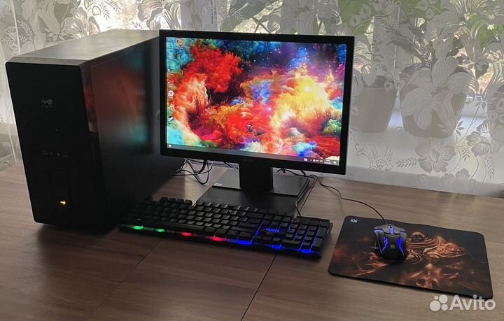Игр.Набор.E3-1220.8gb.SSD256.HD6950+Acer