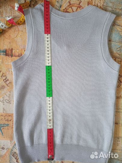 Жилет школьный для мальчика 128 рост