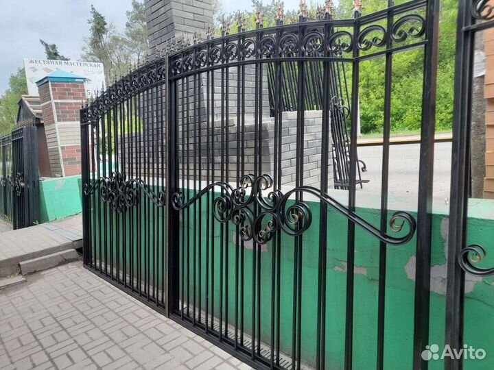 Кованые ворота и калитки