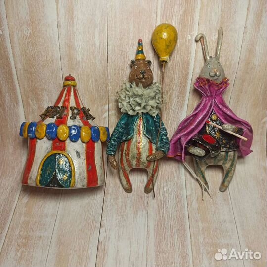 Игрушки на ёлку ручной работы