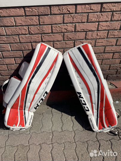 Щитки хоккейного вратаря