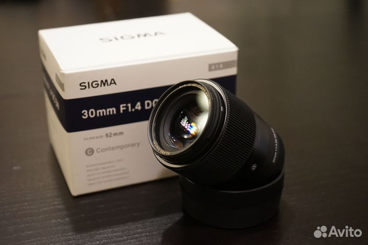 Sigma 30 mm 1.4 sony E