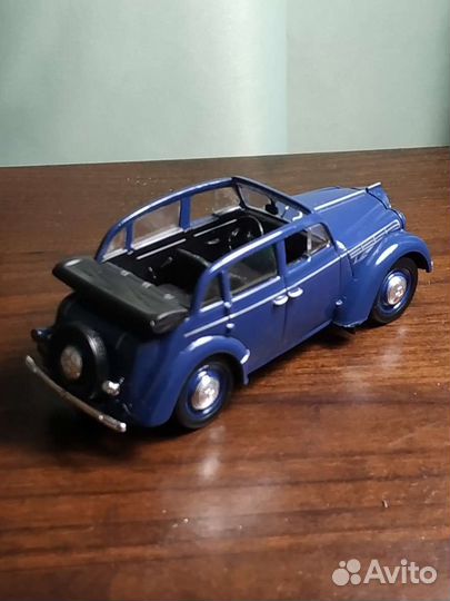 Модель автомобиля Москвич -400-420А. Масштаб 1:43