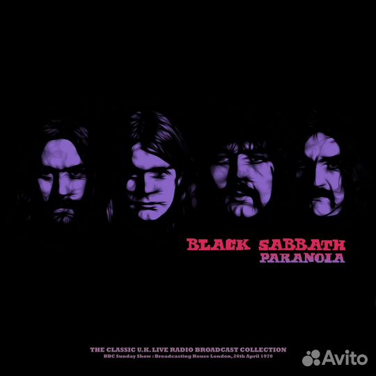 Виниловая пластинка Black Sabbath - Paranoia: BBC