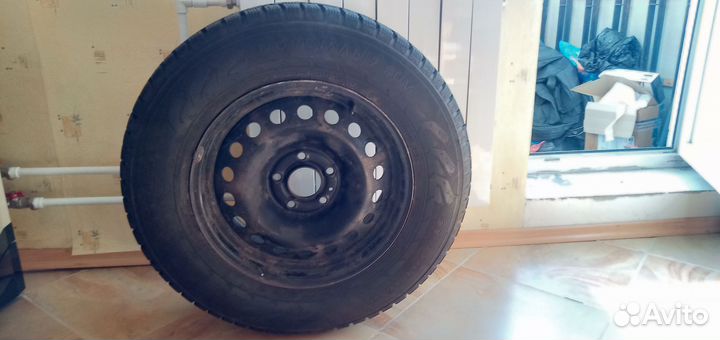 Зимняя шипованная резина в сборе на дисках R16