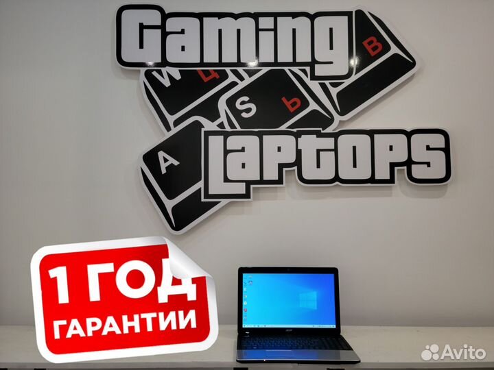 Шустрый ноутбук Acer Pentium/GT620M/240SSD