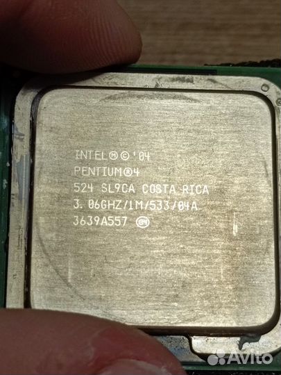 Intel pentium 4 524